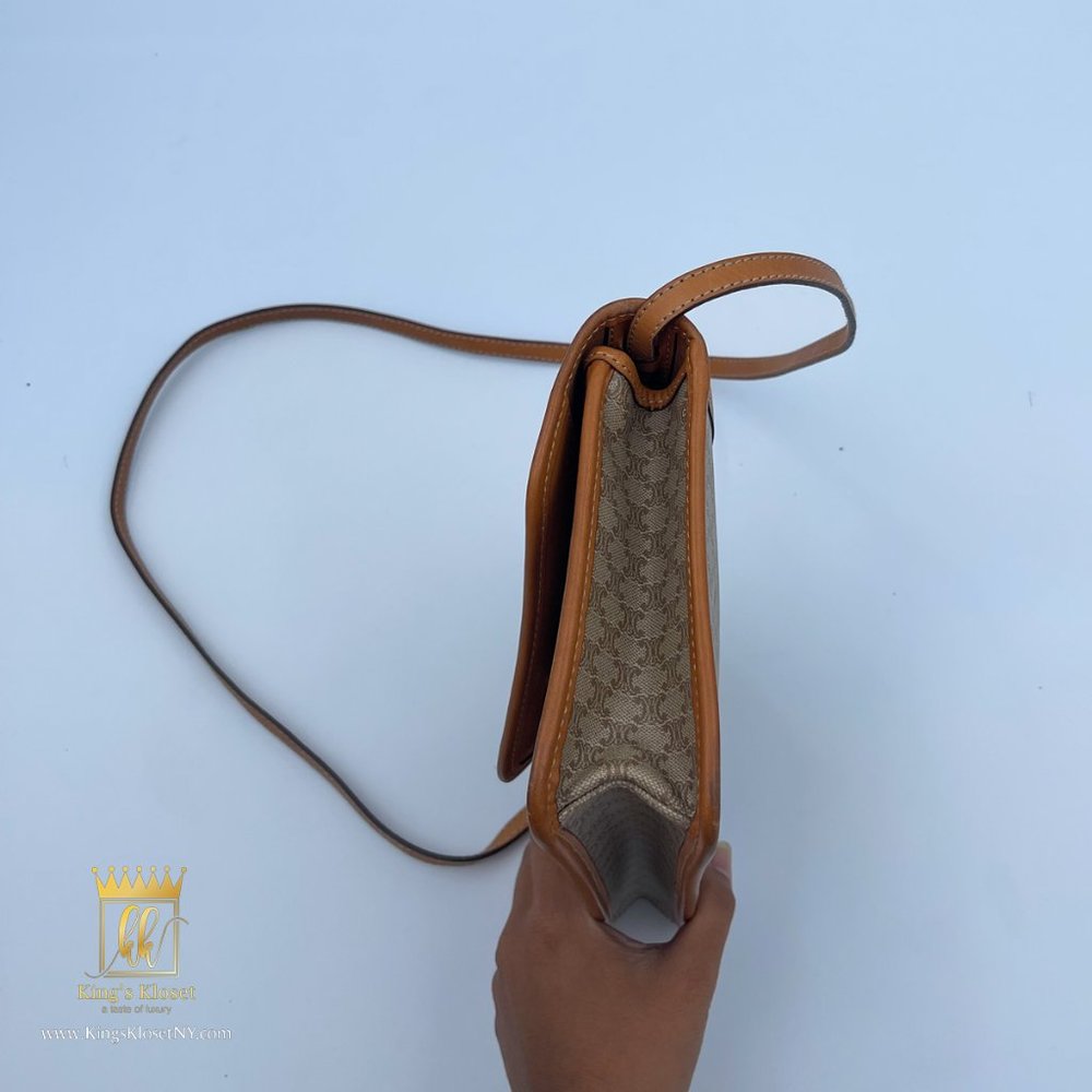 CELINE MACADAM CROSSBODY BAG - Picture 5 of 8